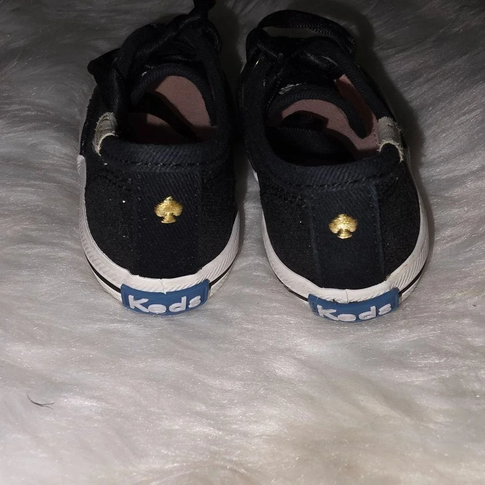 Keds for Kate Spade Champion Glitter Black Sneakers Toddler Size 5M KL160663